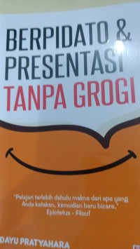 Image of Berpidato dan Presentasi Tanpa Grogi